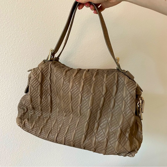 Cole Haan Slouchy Quilted Leather Shoulder Bag - Picture 2 of 12